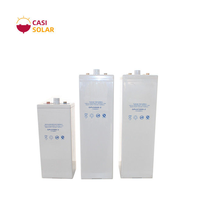 25OC OPzV Tubular Gel Battery 2V 1200Ah Deep Cycle Battery Backup
